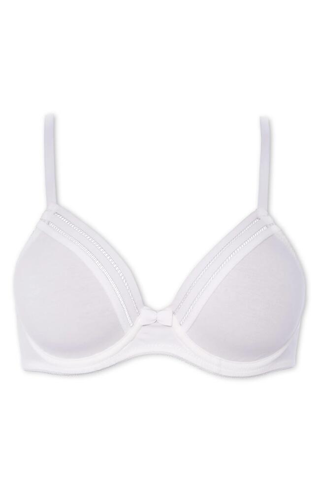 Huit Sweet Underwire Bra in White Cover