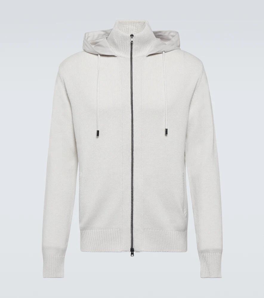 Herno Cashmere zip-up sweater Cover