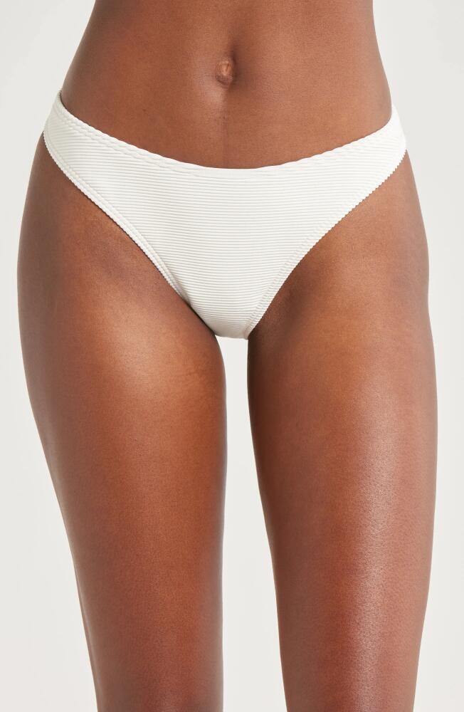 Billabong Tanlines Hike High Leg Bikini Bottoms in Salt Crystal Cover