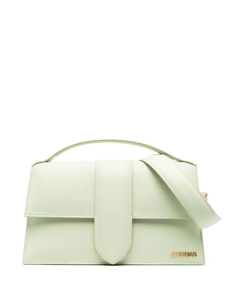 Jacquemus Le Bambinou leather tote bag - Green Cover