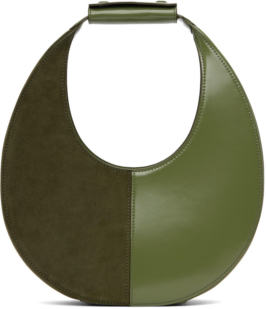 Staud Green Moon Split Tote Cover