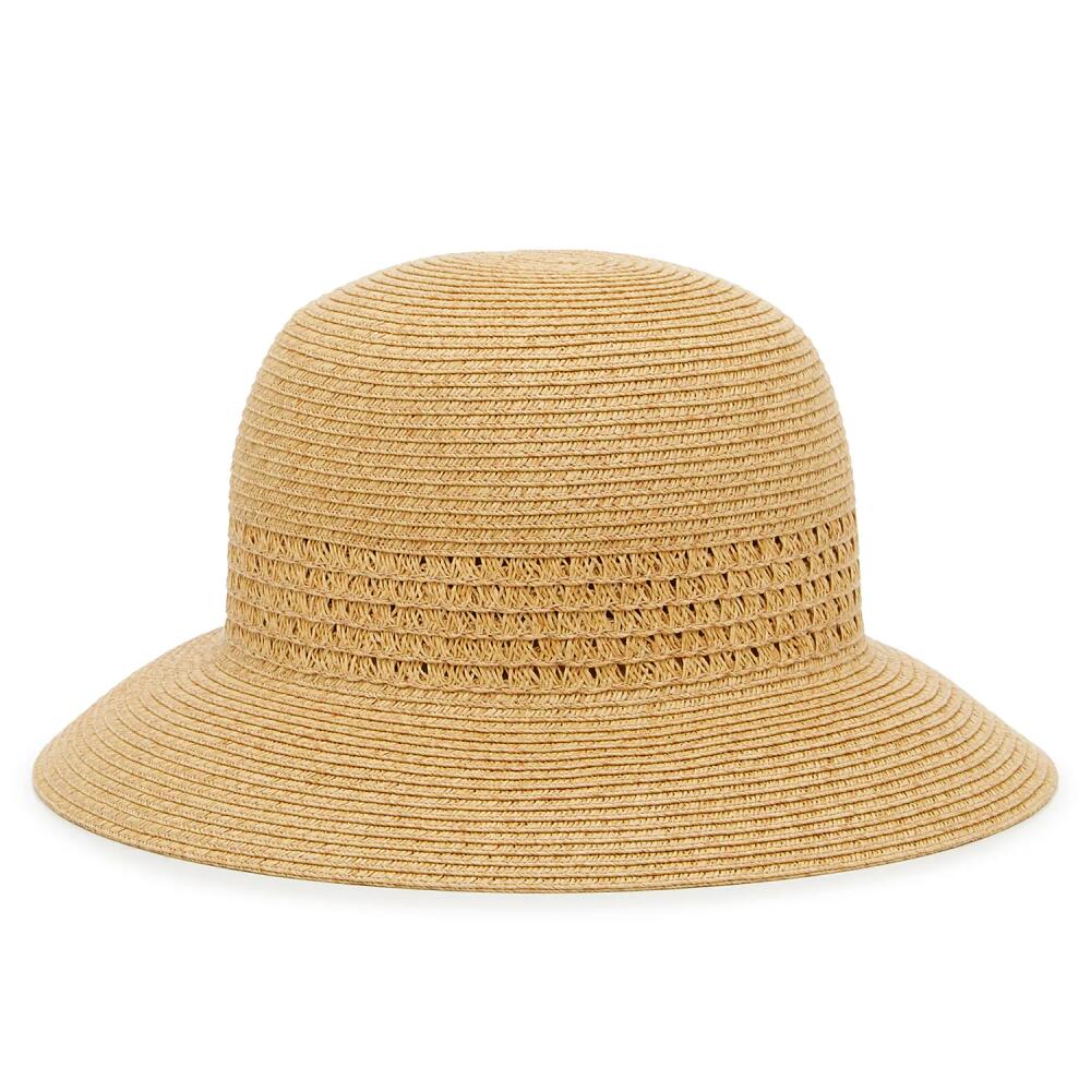 Kelly & Katie Straw Lace Bucket Hat | Women's | Tan Cover