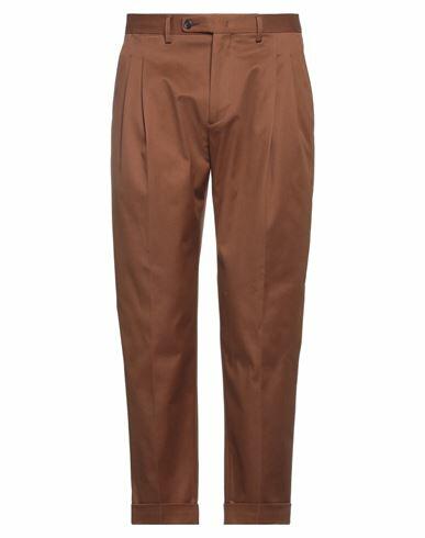 Be Able Man Pants Brown Cotton, Elastane Cover