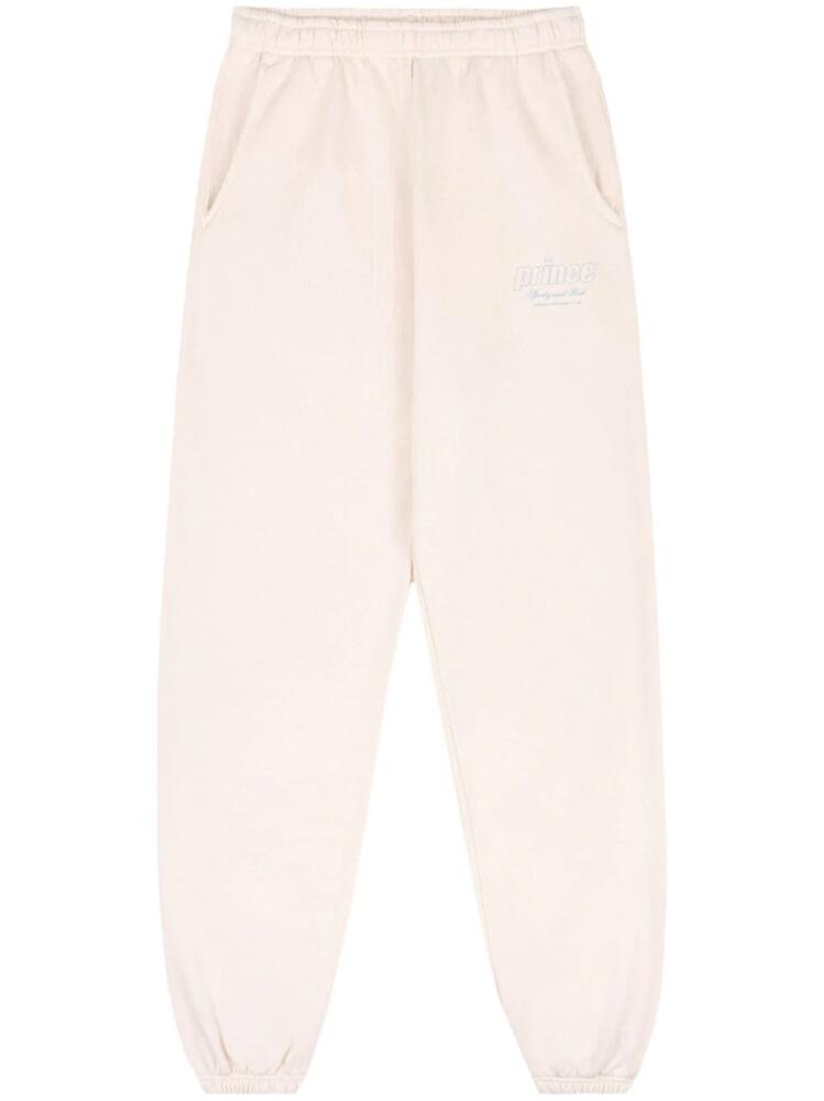 Sporty & Rich Prince Health cotton sweatpants - Neutrals Cover