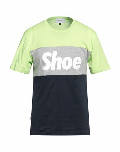 Shoe Man T-shirt Midnight blue Cotton Cover