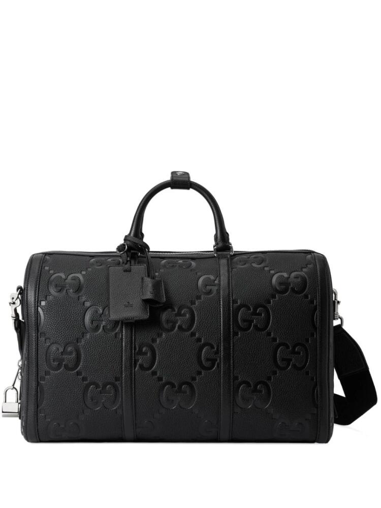 Gucci small Jumbo GG duffle bag - Black Cover