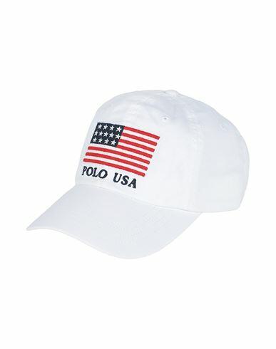 Polo Ralph Lauren Woman Hat White Cotton Cover