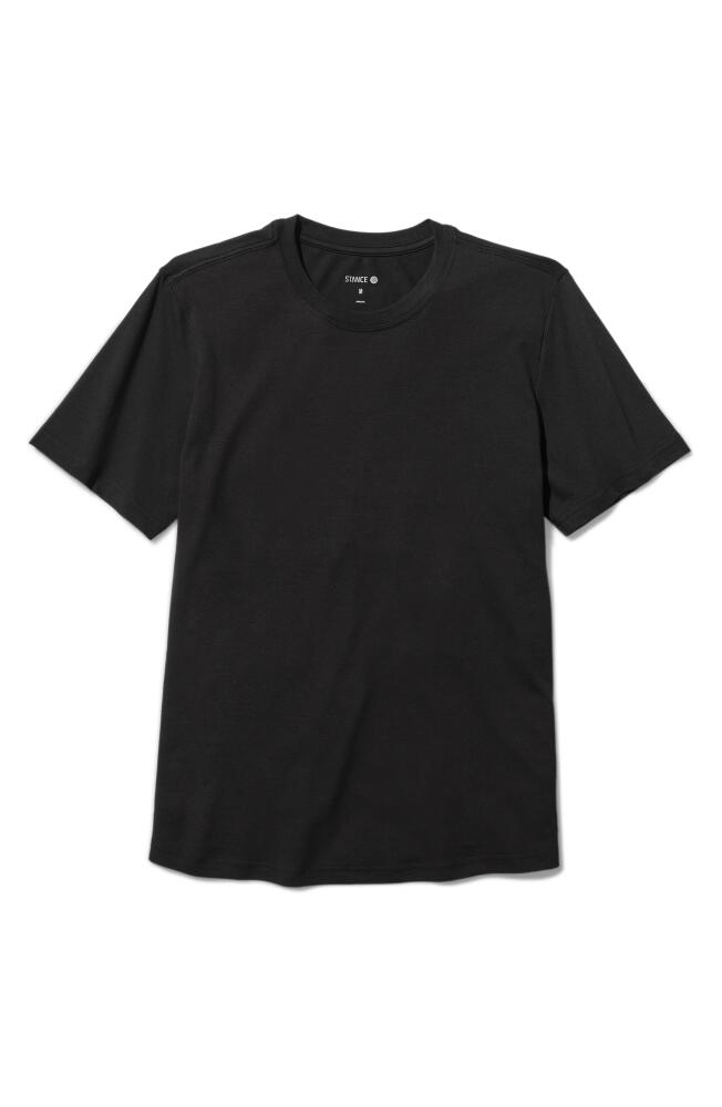 Stance Fragment Performance T-Shirt in Black Cover