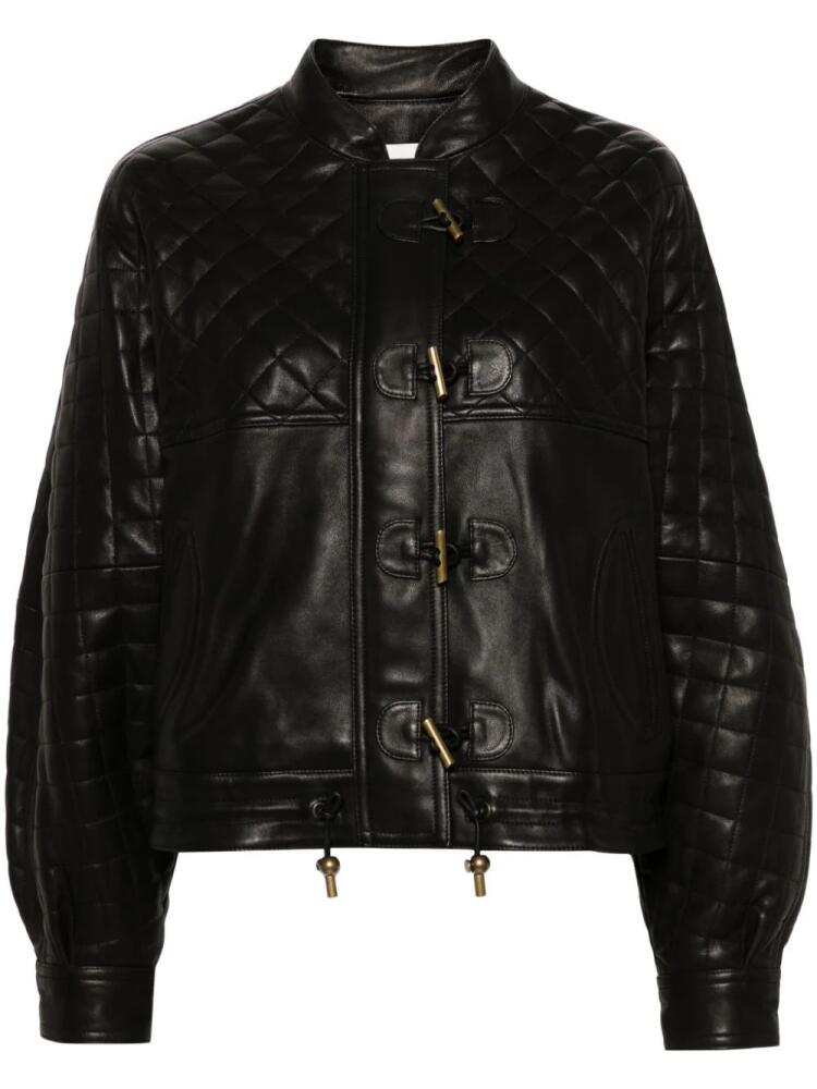 ISABEL MARANT Celiany bomber jacket - Black Cover