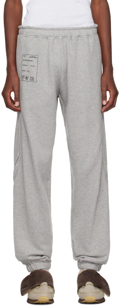 Olly Shinder Gray Split Sweatpants Cover