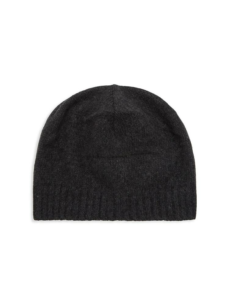 Portolano Men's Cashmere Beanie - Heather Charcoal Cover