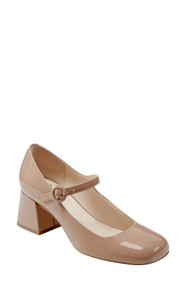 Marc Fisher LTD Nessily Mary Jane Pump in Light Natural Cover