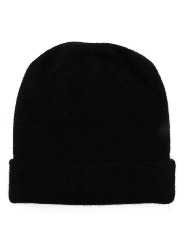 Frenckenberger cashmere beanie hat - Black Cover