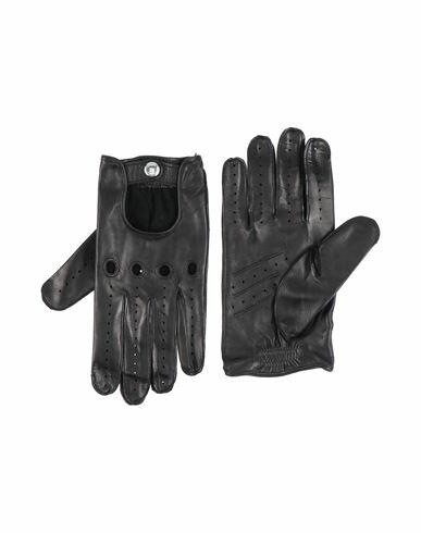 Dunhill Man Gloves Black Lambskin Cover