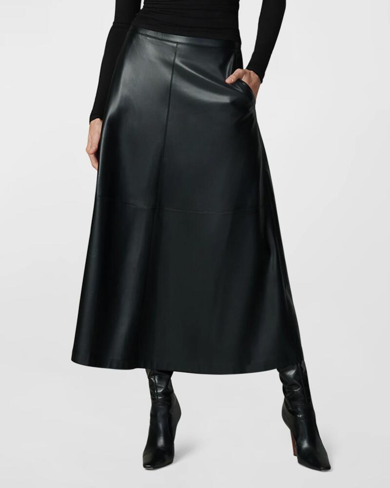 Joe's Jeans The Tavi Vegan Leather Maxi Skirt Cover