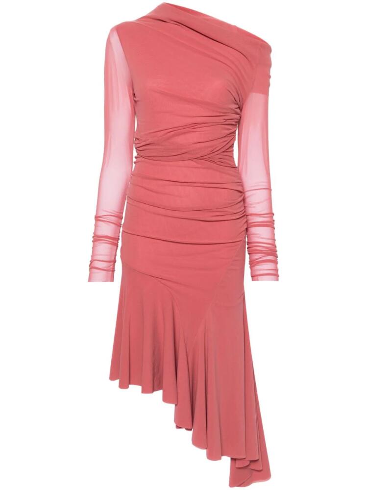 Philosophy Di Lorenzo Serafini ruched asymmetric dress - Pink Cover