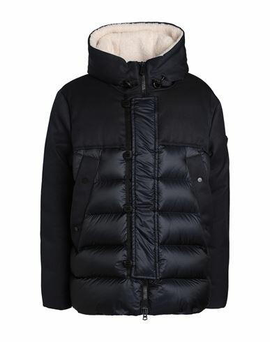 Peuterey Man Puffer Midnight blue Wool, Polyamide Cover