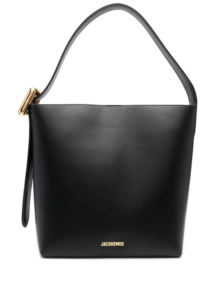 Jacquemus Le Regalo leather bucket bag - Black Cover