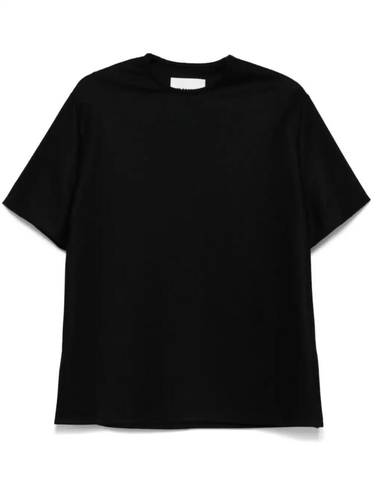 Jil Sander wool T-shirt - Black Cover