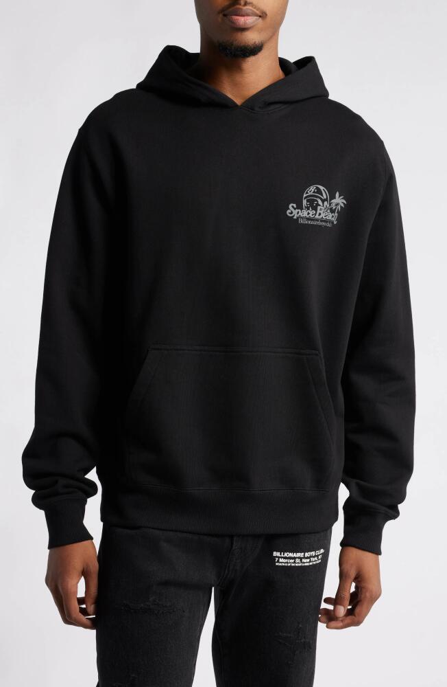 Billionaire Boys Club New Bora Cotton Graphic Hoodie in Black Cover