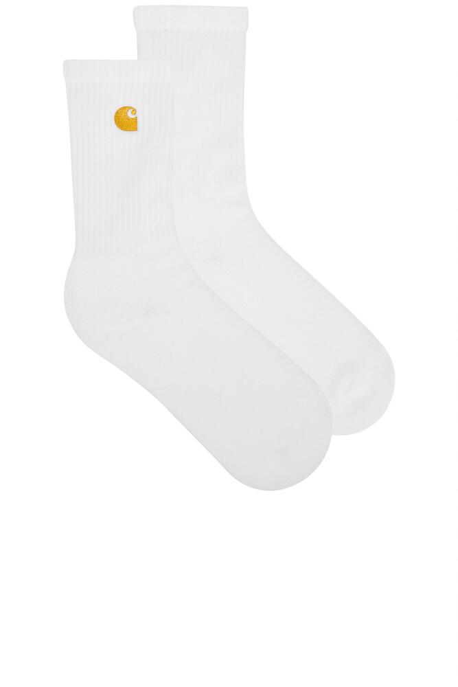 Carhartt WIP Chase Socks in White Cover