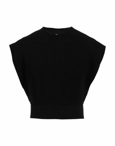 Rick Owens Man Sweater Black Cashmere, Wool Cover