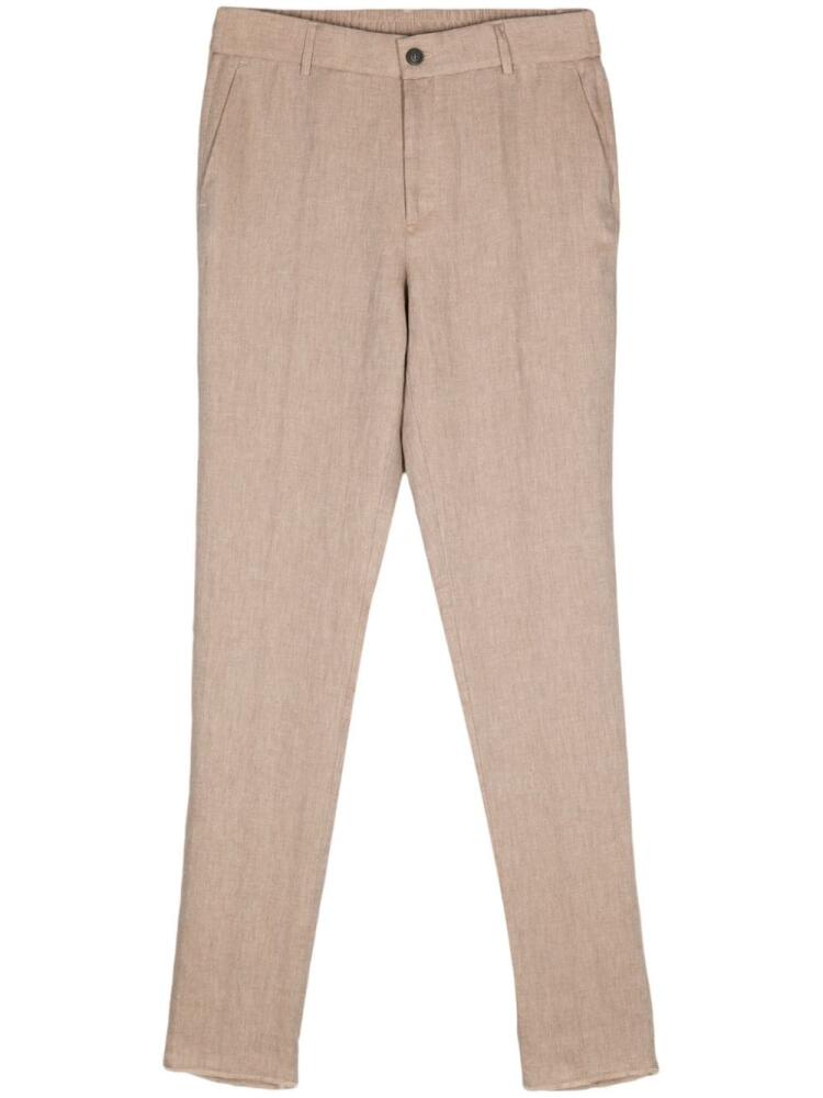 Peserico herringbone trousers - Neutrals Cover