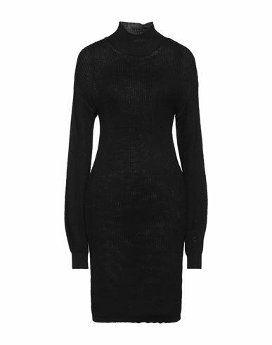 Biancoghiaccio Woman Turtleneck Black Acrylic, Wool, Viscose, Alpaca wool Cover