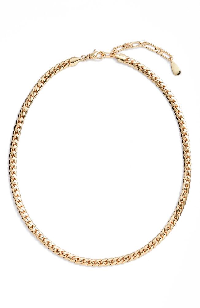 Jenny Bird Biggie Cuban Link Chain Necklace in High Polish Gold Cover