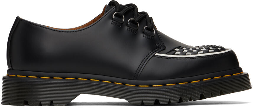 Dr. Martens Black Ramsey Smooth Leather Oxfords Cover