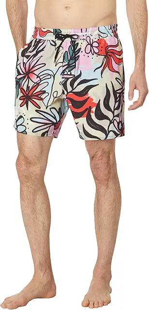 Volcom Sanctorium Trunk 17 (Fog) Men's Swimwear Sets Cover