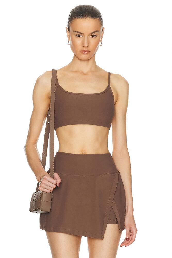 YEAR OF OURS Stretch Everyday Bralette in Taupe Cover