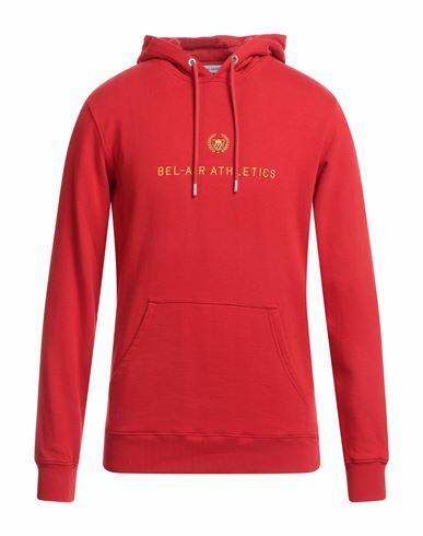 Bel-air Athletics Man Sweatshirt Red Cotton Cover