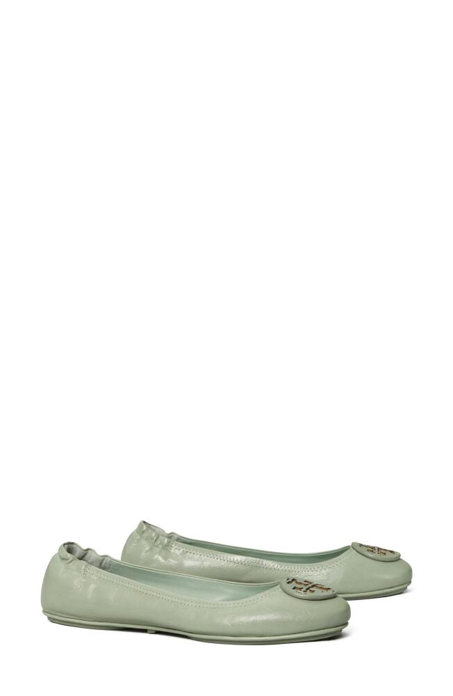 Tory Burch Minnie Travel Ballet Flat in Seafoam Cover