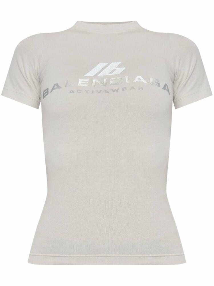 Balenciaga Activewear T-Shirt - Grey Cover