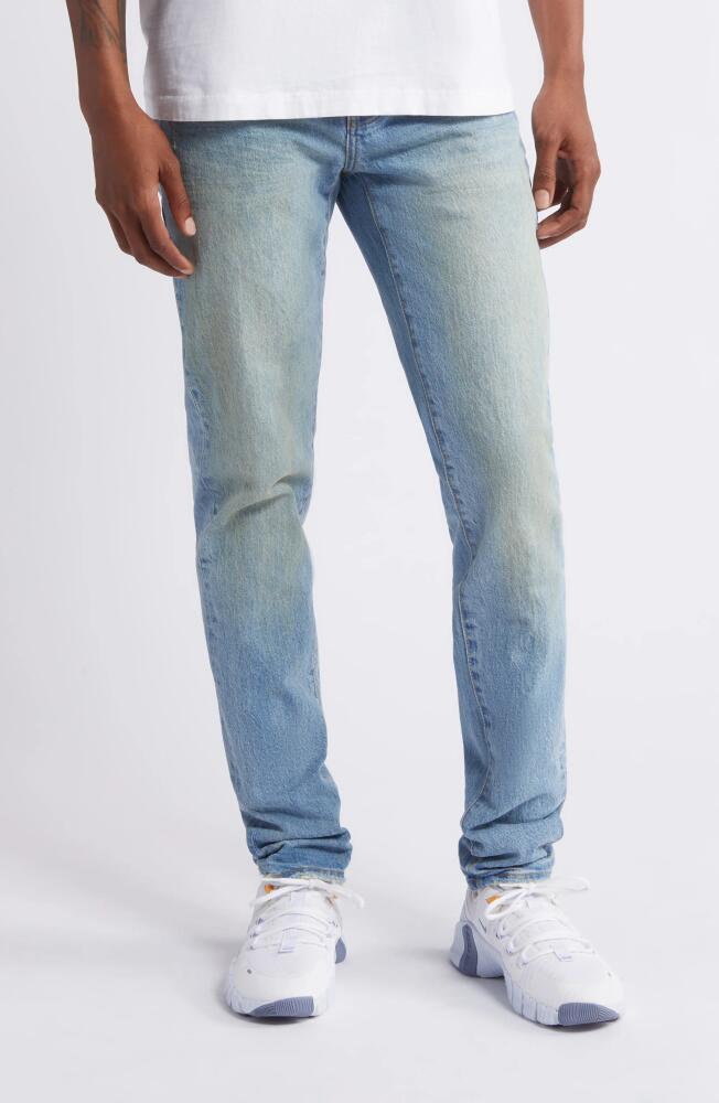 PURPLE BRAND Mural Stretch Jeans in Lt Indigo Cover