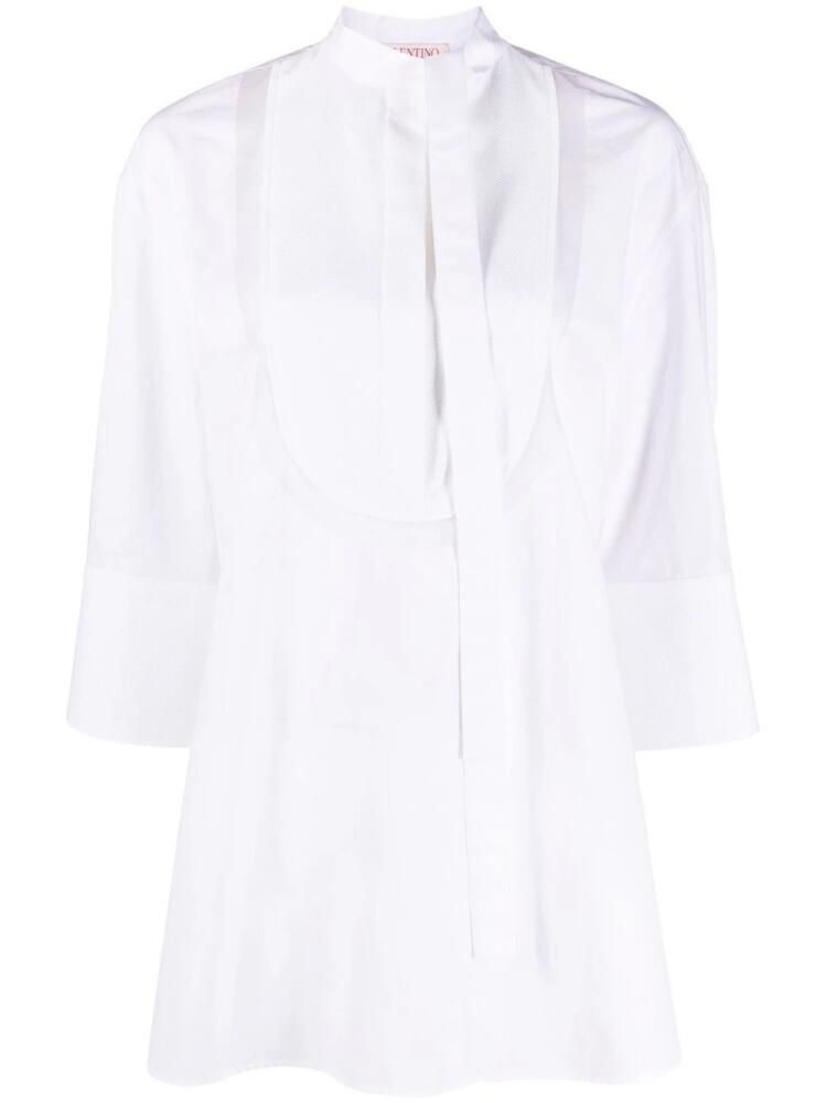 Valentino Garavani side neck tie fastening blouse - White Cover