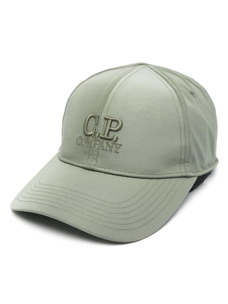 C.P. Company Chrome-R Logo cap - Green Cover