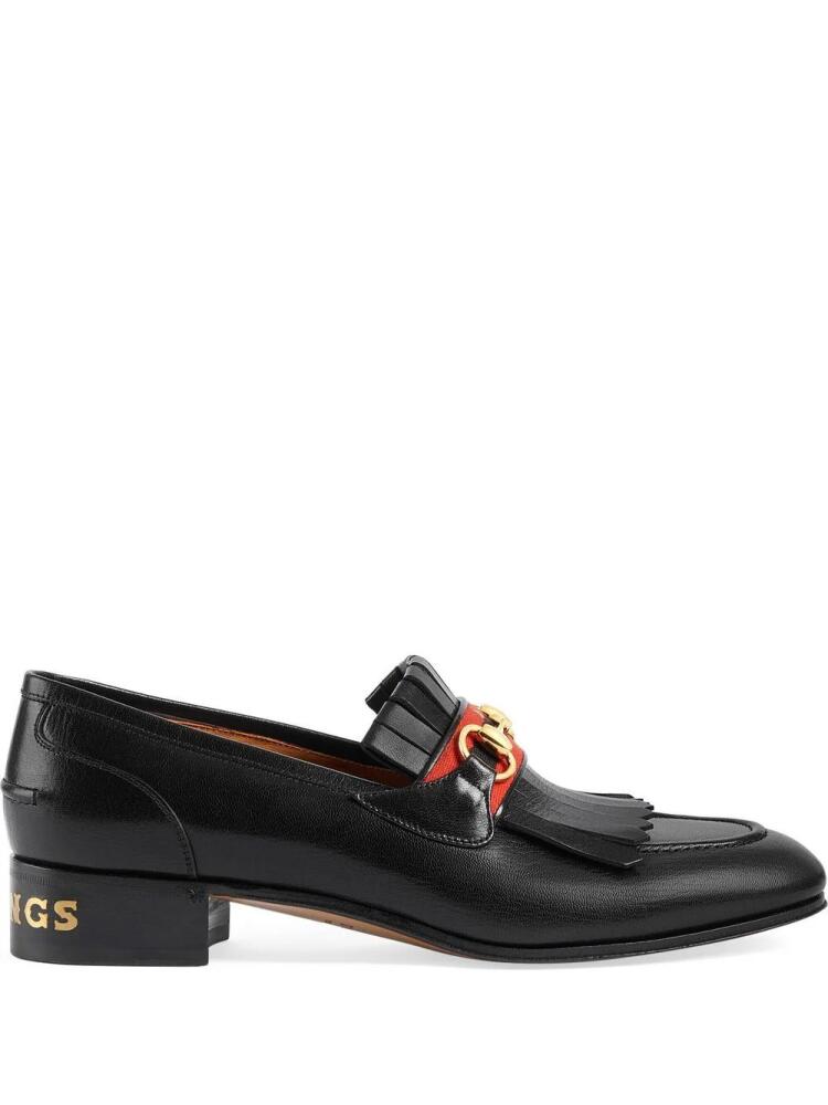 Gucci Palm Springs Horsebit leather loafers - Black Cover