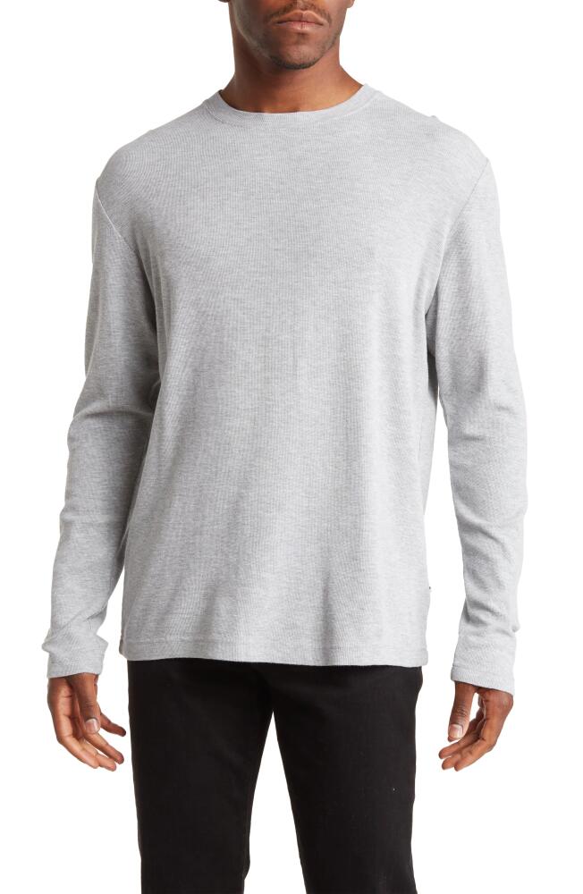 NN07 Kurt Long Sleeve T-Shirt in Grey Mel. Cover