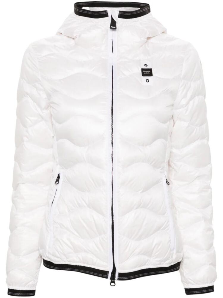 Blauer Sofia down puffer jacket - White Cover