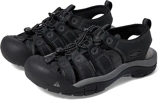 KEEN Newport (Black/Steel Grey) Men's Shoes Cover