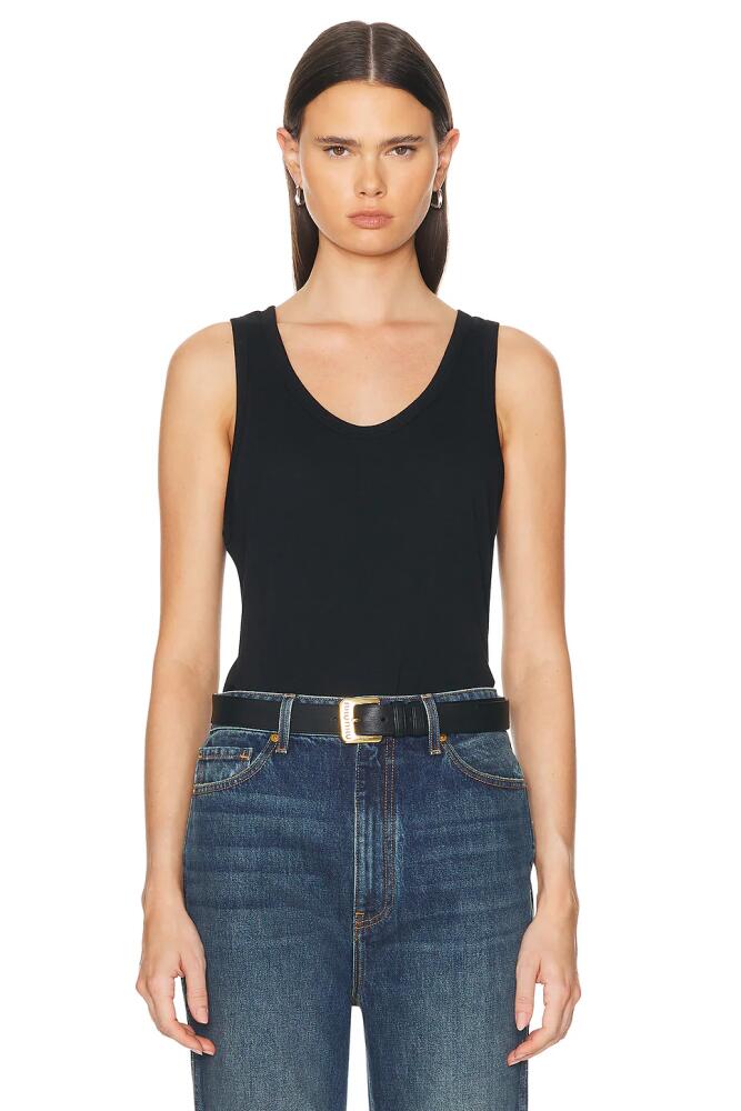 Eterne Loose Tank Top in Black Cover