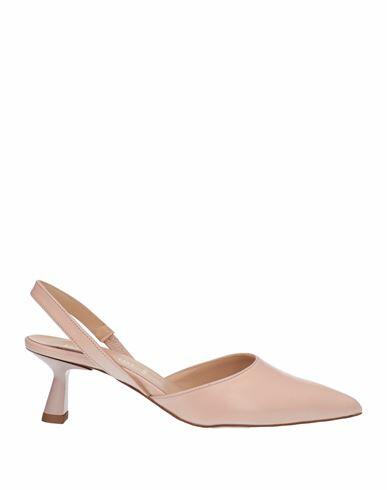 Formentini Woman Pumps Blush Soft Leather Cover