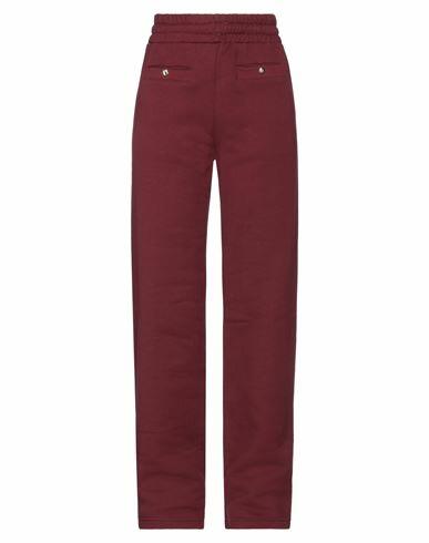 La Semaine Paris Woman Pants Burgundy Cotton Cover