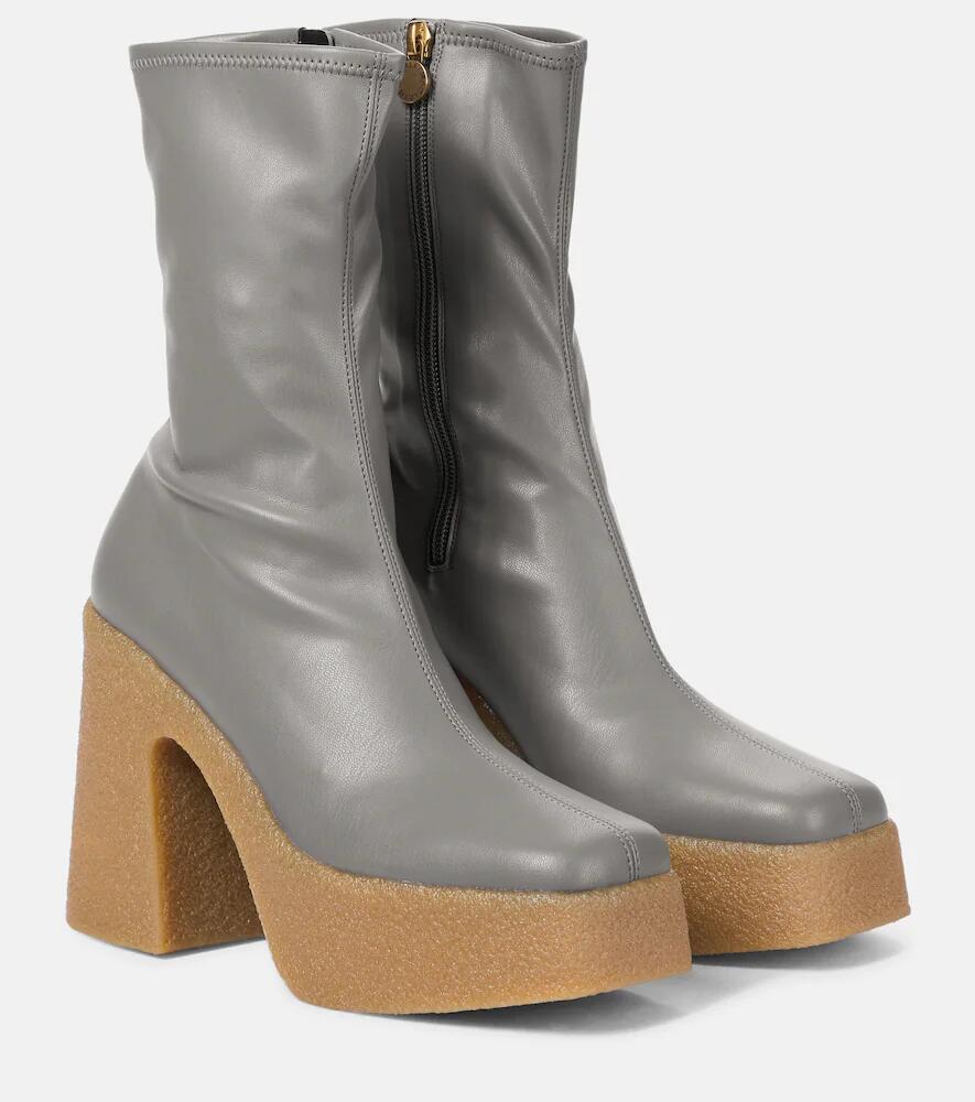 Stella McCartney Faux leather platform ankle boots Cover