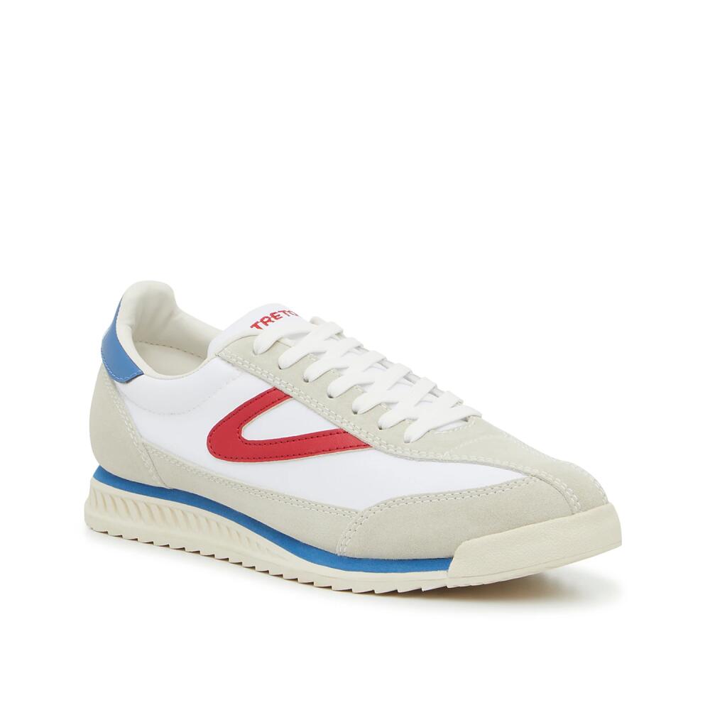 Tretorn Rawlins Sneaker | Women's | White/Red/Blue Cover