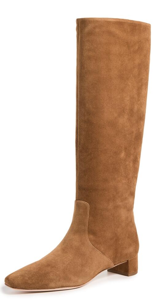 Loeffler Randall Indy Low Heel Tall Boots Cacao Cover