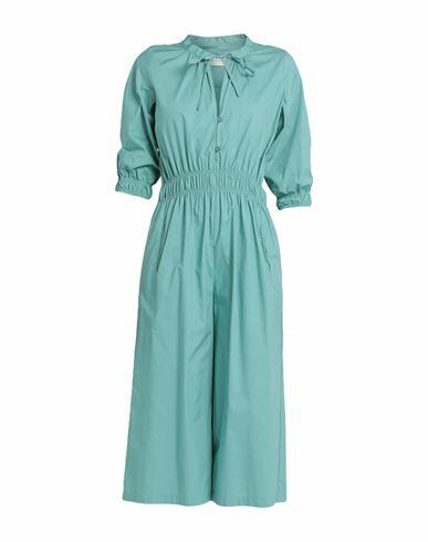 Katia Giannini Woman Jumpsuit Emerald green Cotton Cover