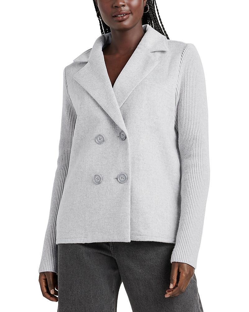 Splendid Singrid Mixed Media Blazer Cover